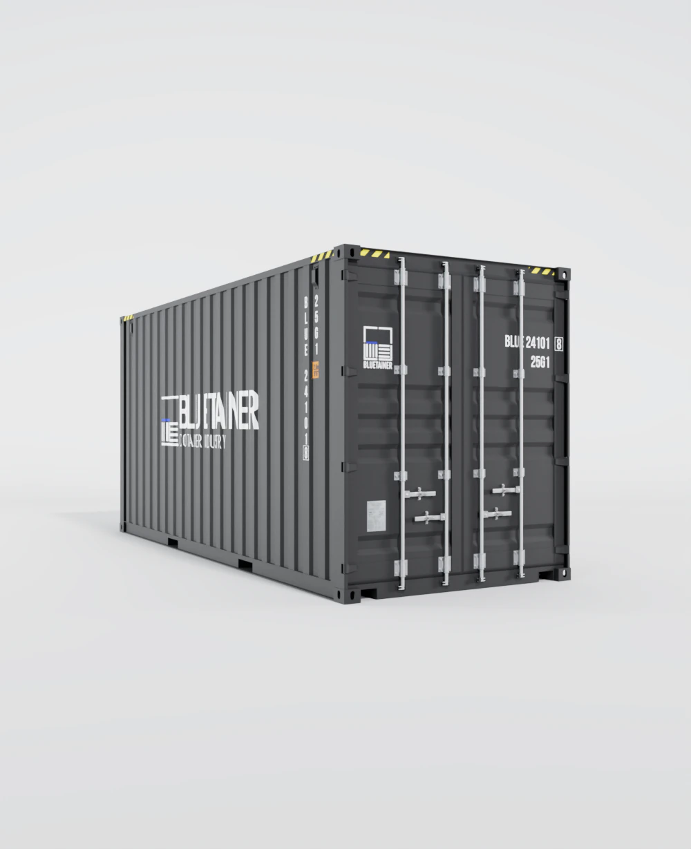 Bluetainer 20-foot high-cube dry container